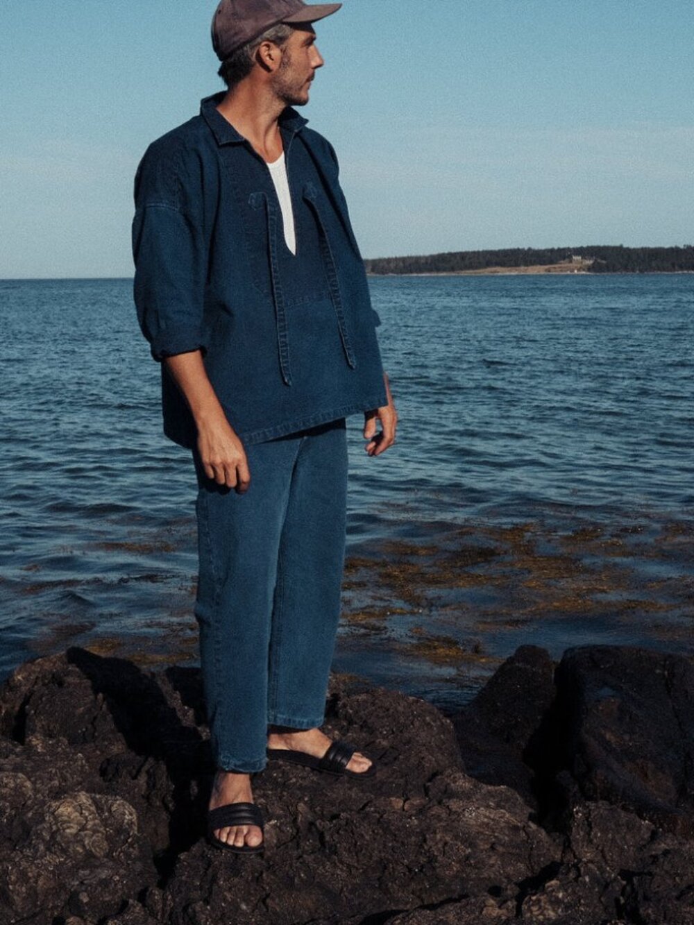 EUC Rudy Jude High Season Fisherman Smock, Indigo, XXL - Picture 7 of 8